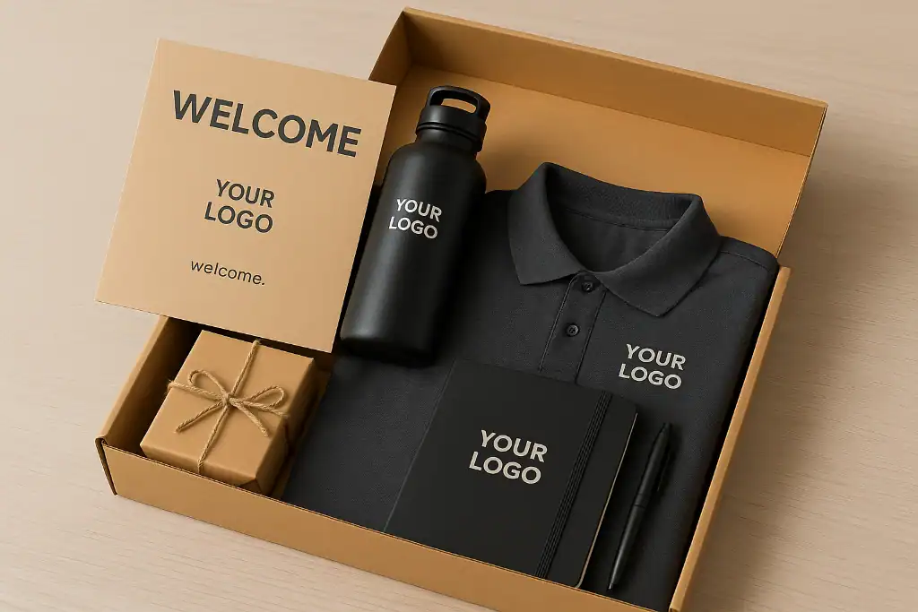 Employee welcome boxes